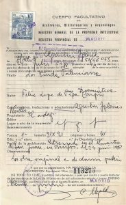 1980- La viuda valenciana- otros documentos- 