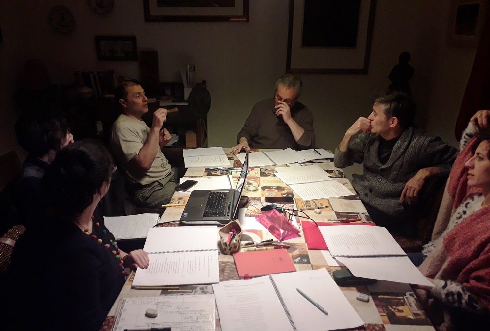 El equipo de Teatro Guirigai trabaja en su próximo estreno: «Libro de Buen Amor»